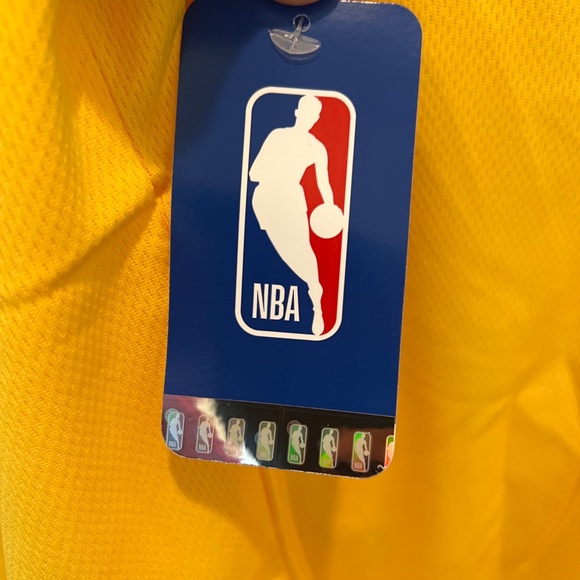 Ultra Game NBA Los Angeles Lakers Mens Jersey Sleeveless Muscle T-Shirt, Yellow - Picture 7 of 8